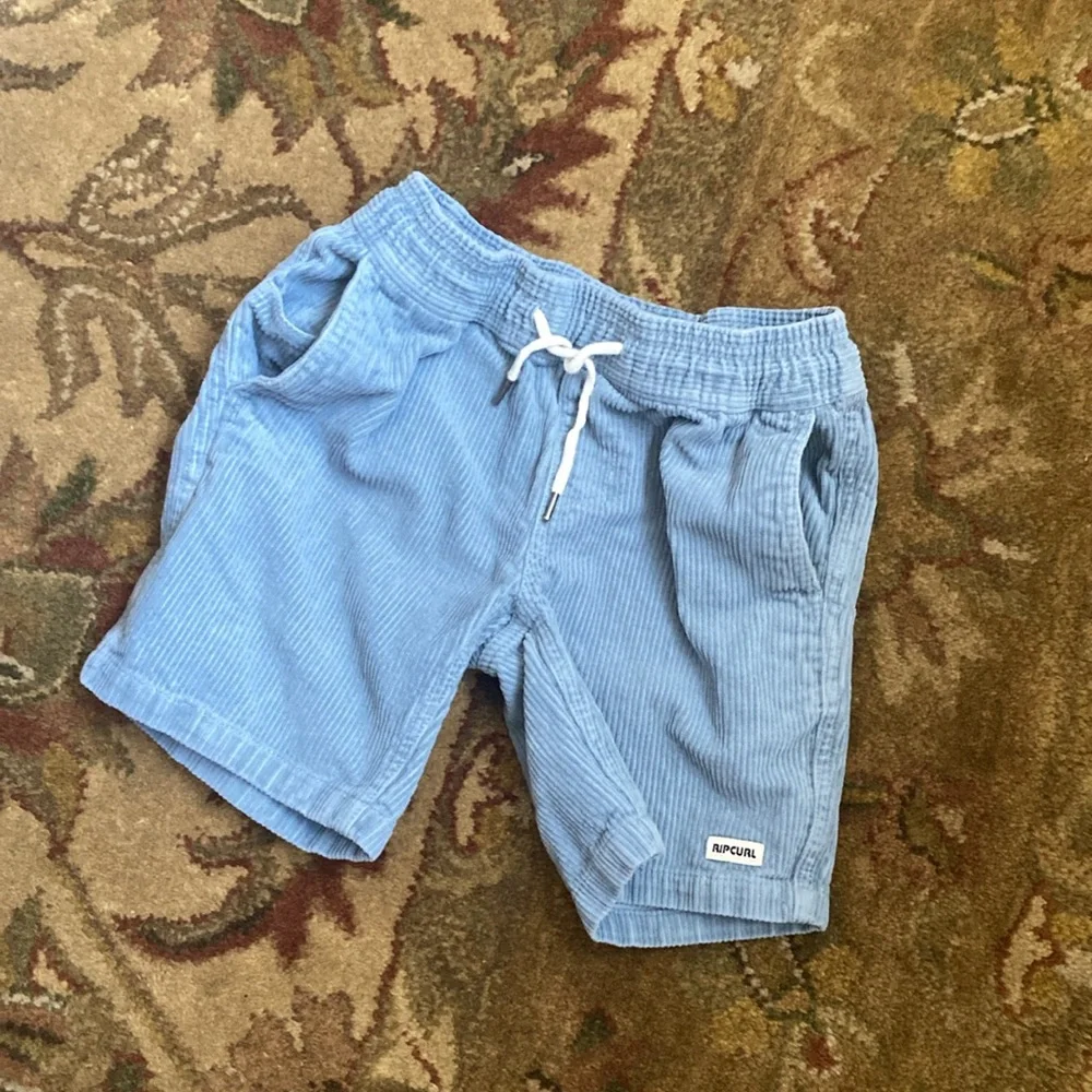 RIPCURL Blue Corduroy Boys Shorts.